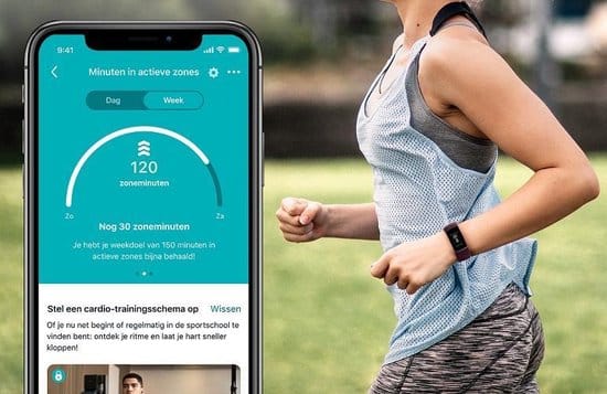 Fitbit charge 4 hardlopen
